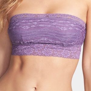 FREE PEOPLE Lace Bandeau Bralette